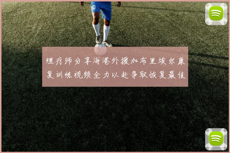 理疗师分享海港外援加布里埃尔康复训练视频全力以赴争取恢复最佳状态